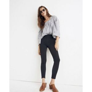 MADEWELL Black Pull On stretch Jeans Skinny